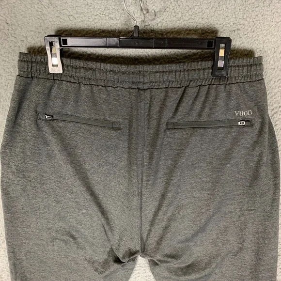 Vuori Sunday Jogger Mens XL Charcoal Performance Knit Workout Athletic Sweatpant